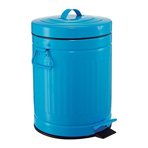 Lixeira Mart 5l Retro Azul