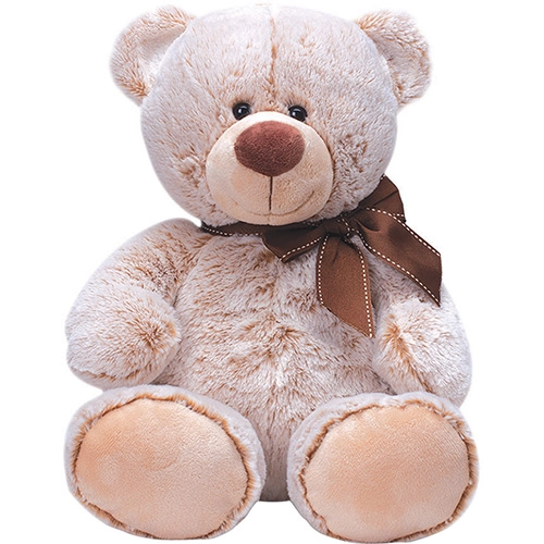 Brinquedo.buba Pelucia Ursinho Feliz Bege P