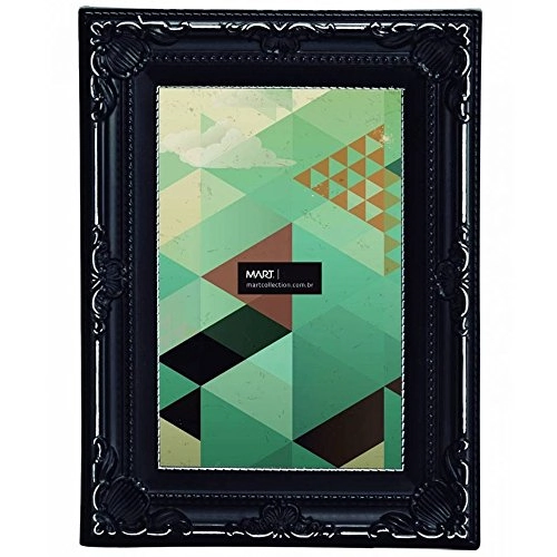 Porta Retrato Mart 20x25cm Antique Preto
