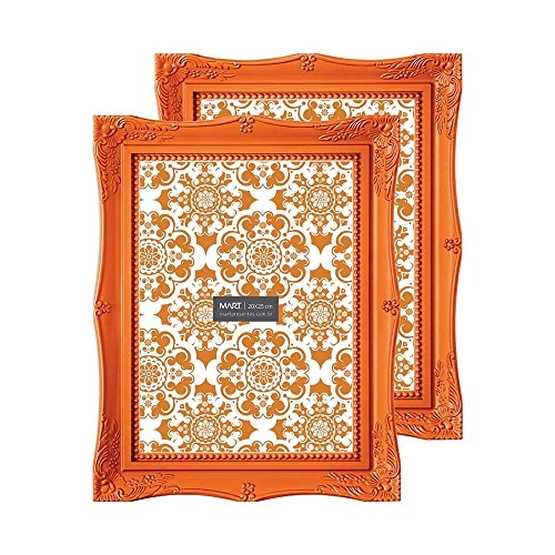 Porta Retrato Mart 10x15cm Laranja