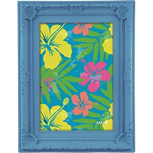 Porta Retrato Mart 13x18cm Azul Neon