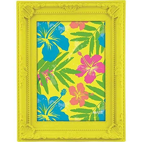 Porta Retrato Mart 13x18cm Amarelo Neon