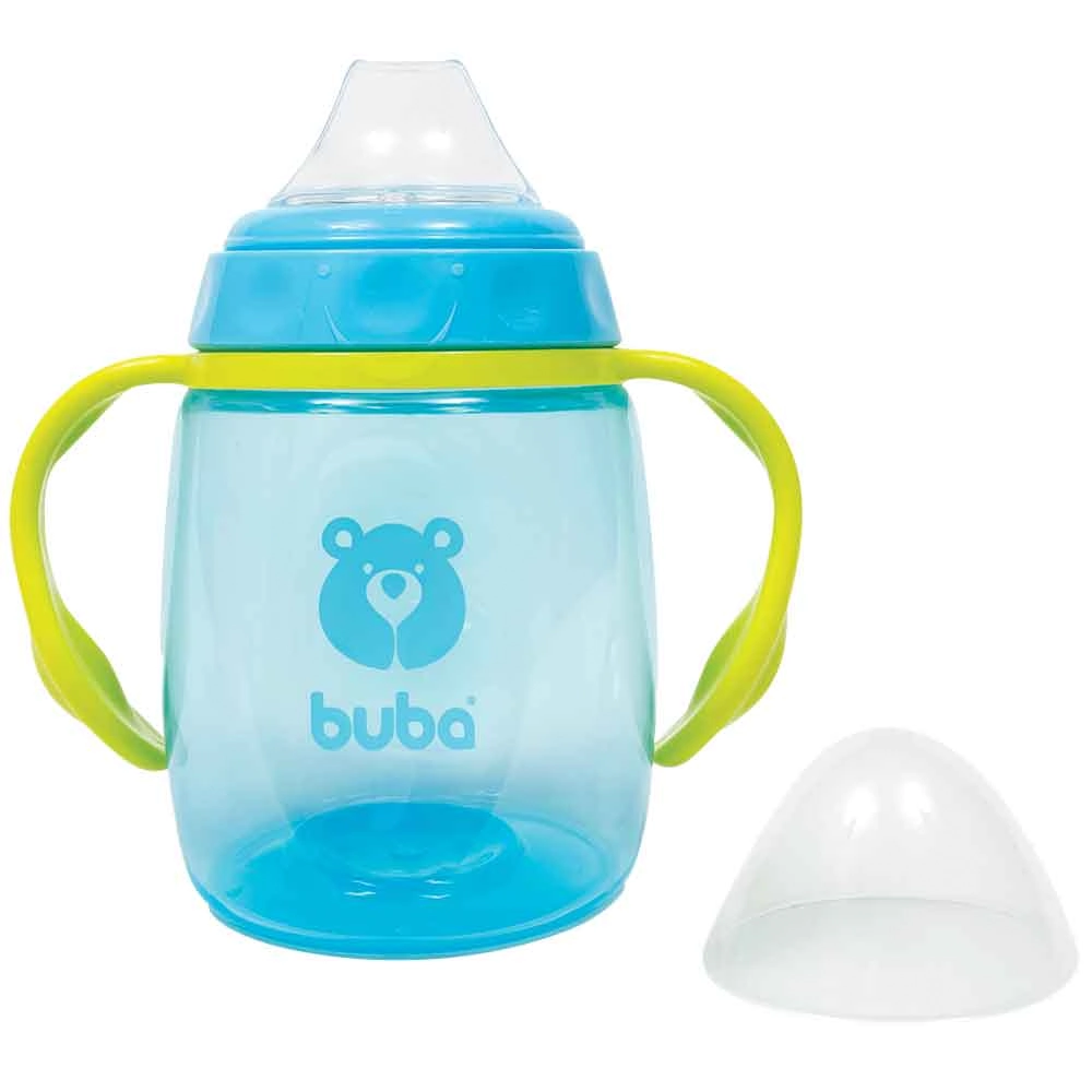 Copo com Alça 300ml - Azul - Buba