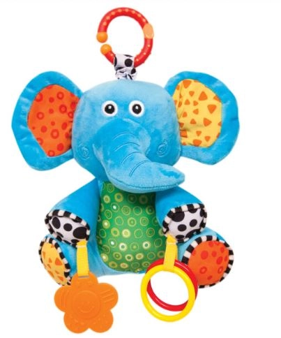 Elefantinho Pelucia Treme Treme Atividades Ref.5910