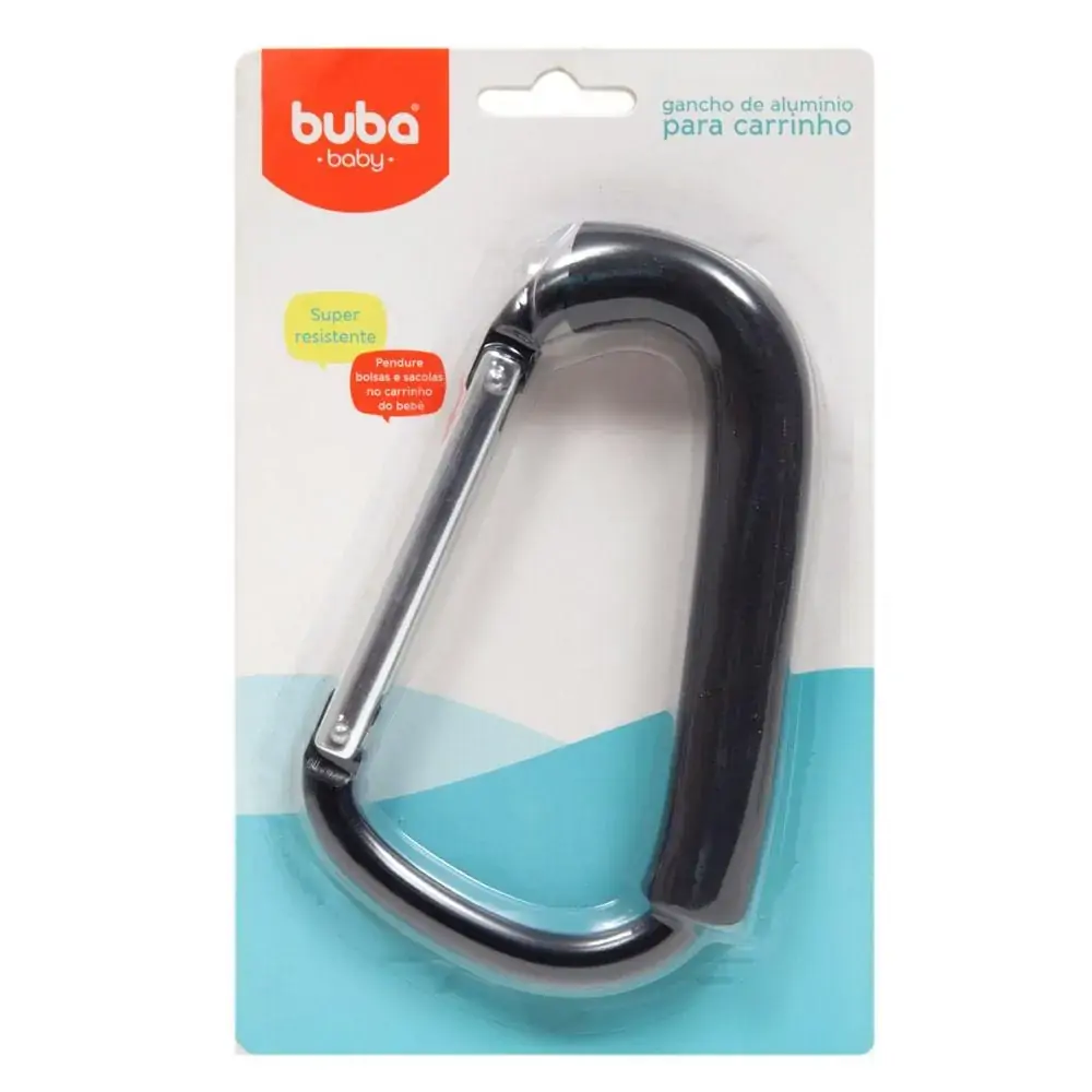 Gancho Aluminio P/carrinho G Buba