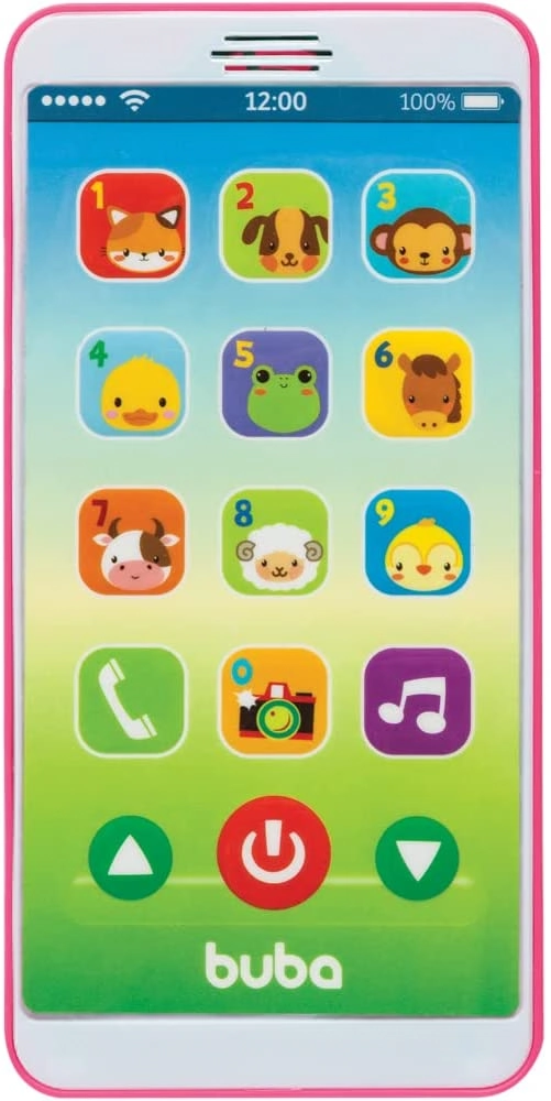 Telefone Baby Phone Rosa - Buba