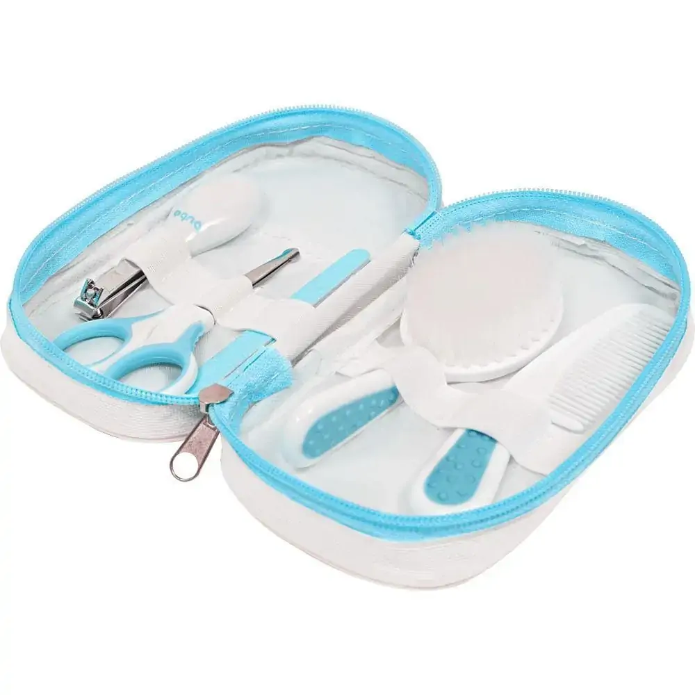 Kit De Higiene Cuidados Baby Para Bebês Com estojo Azul Buba
