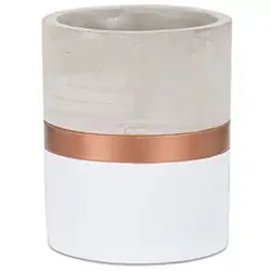Jdm Vaso Cimento 7700 Rosa Cobre