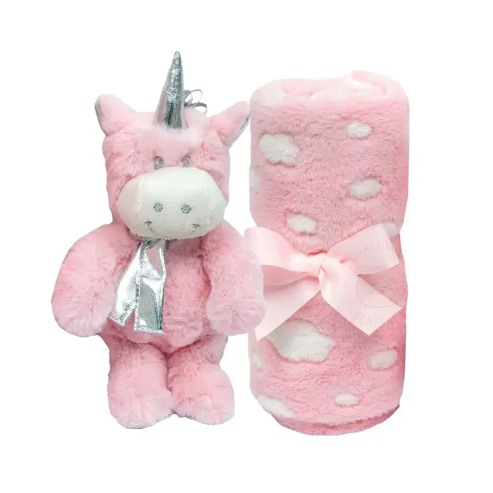 Baby Gift Unicornio Rosa Pelucia Buba