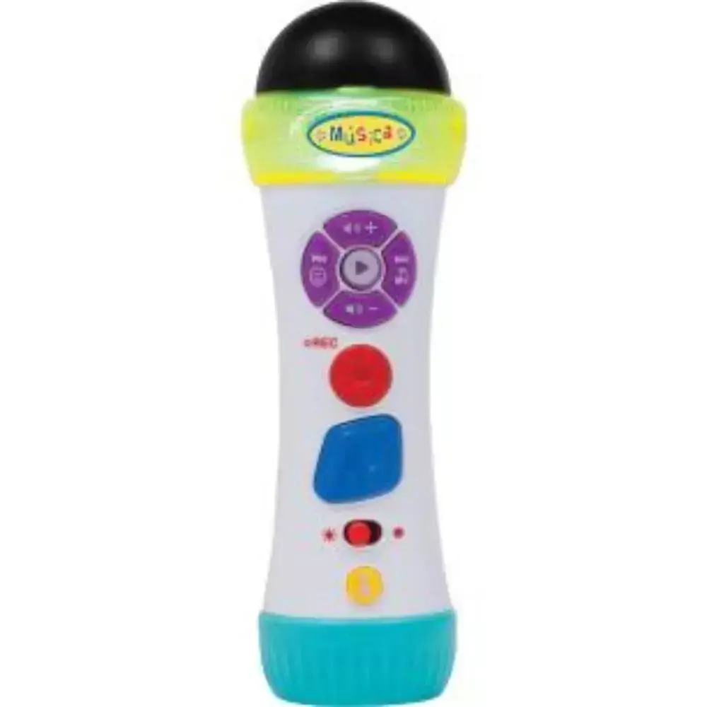 Microfone Musical Canta E Grava Buba Baby