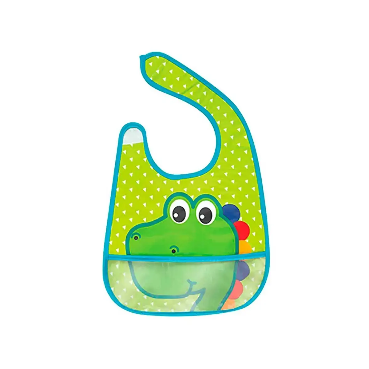 Babador com Bolso - Dinossauro -  Buba