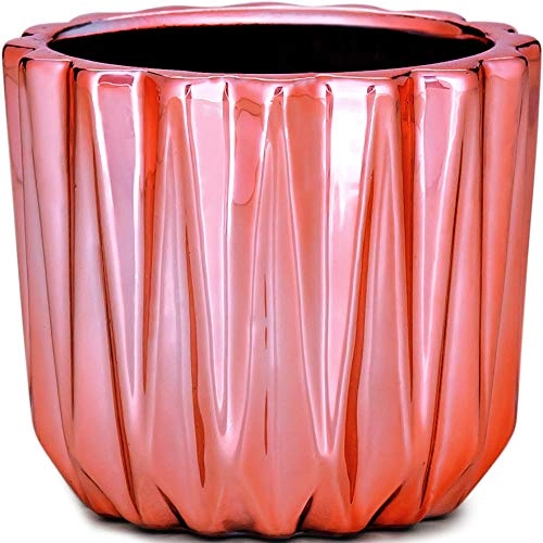 Jdm Cachepot Ceramica 08638 Rose Gold