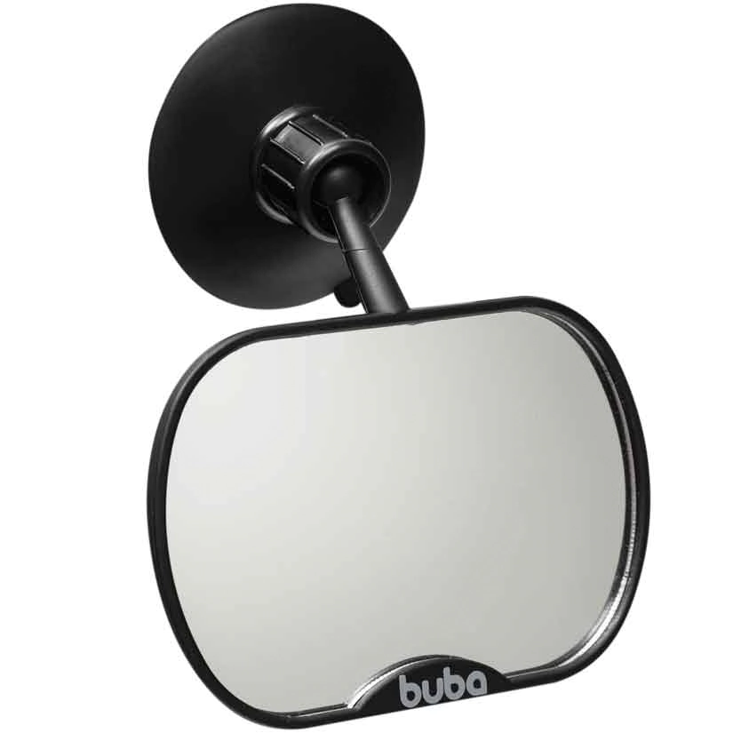 Espelho Retrovisor para Carro - Preto - Buba