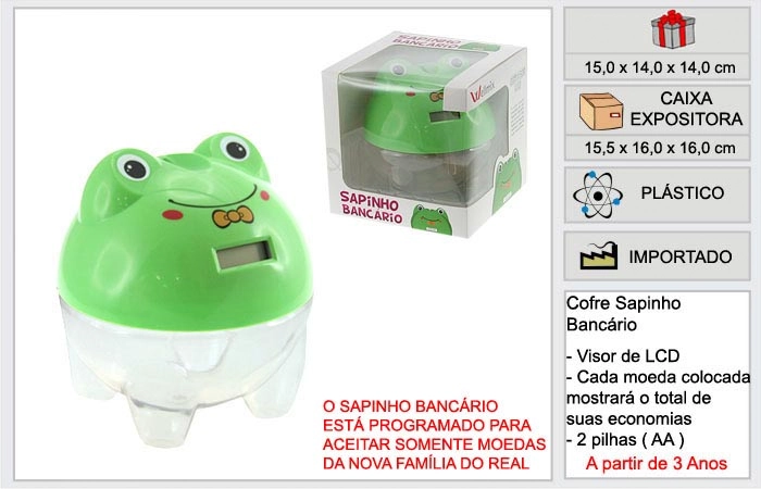Cofre Digital Ravi Sapo Wx3696
