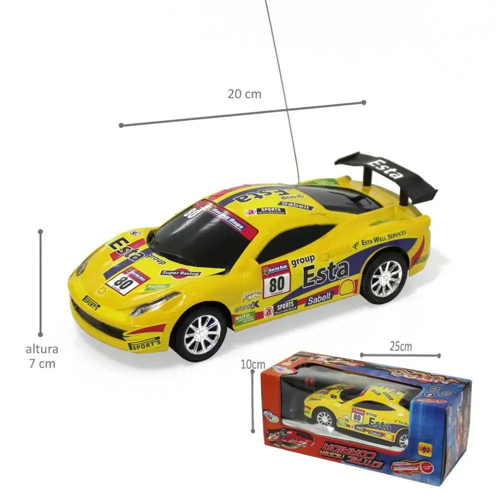 Carrinho Well Kids Nitro C/controle Remoto Ref.wb3773