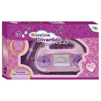 Microfone Com Caixas De Som Un