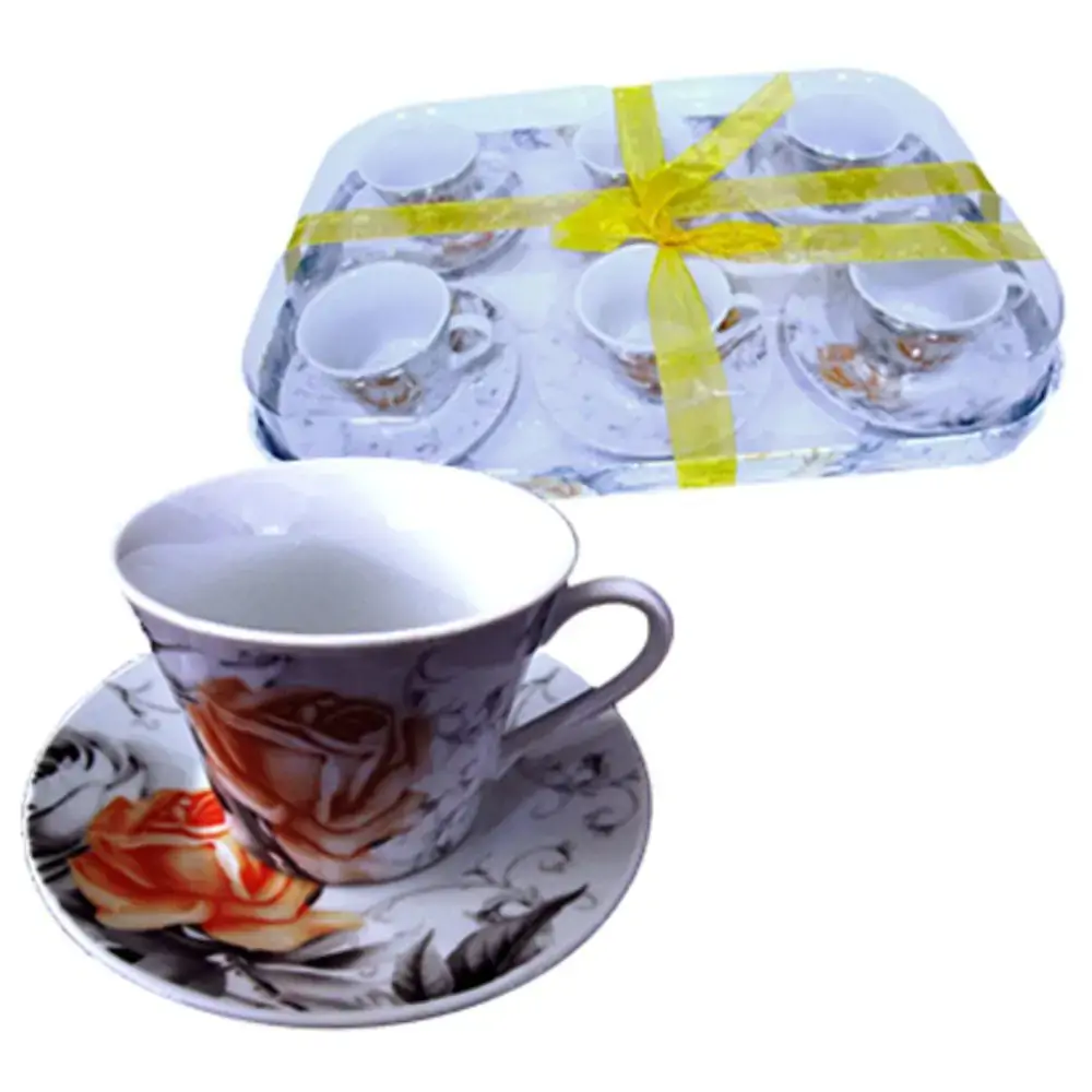 Jogo Xicara Wellmix 12pçs Porcelana