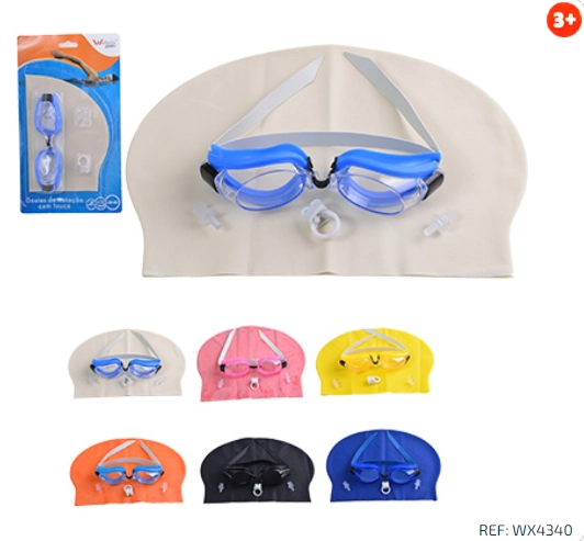 Kit De Natacao Oculostoucaprotetor