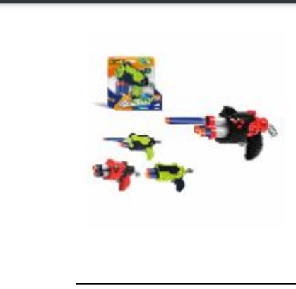 Pistola Lanca Dardos Air Shoot Ref.wb19734