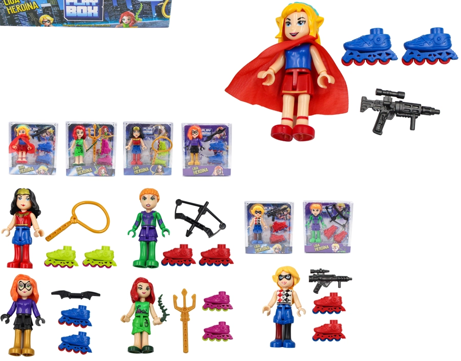 Boneca De Montar Heroina Play Box Ref.11920