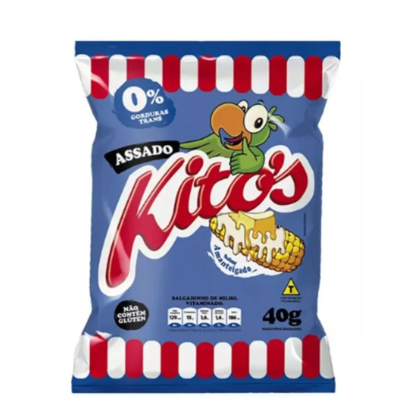 Salgadinho de Milho amanteigado Kito's 40g