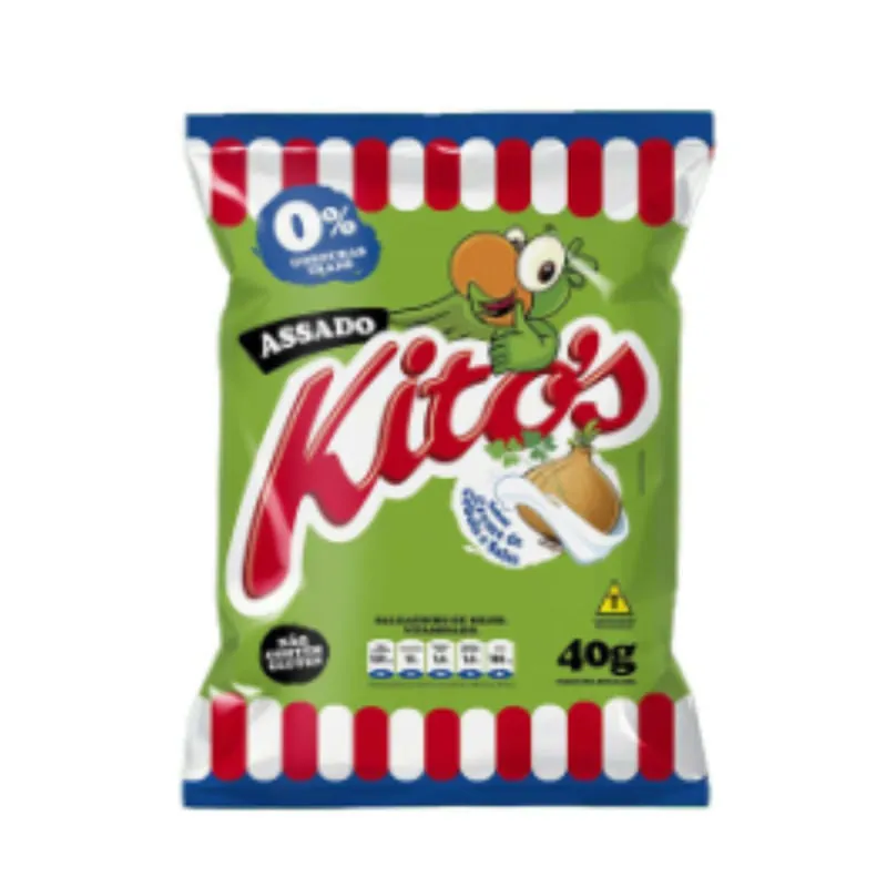 Salgadinho de Milho Creme Sabor Cebola e Salsa Kito's 40g