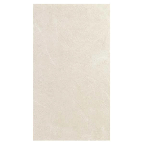 Revestimento para Parede Brilhante Borda Arredondada Marmo Beige 5253 33x57cm Embramaco