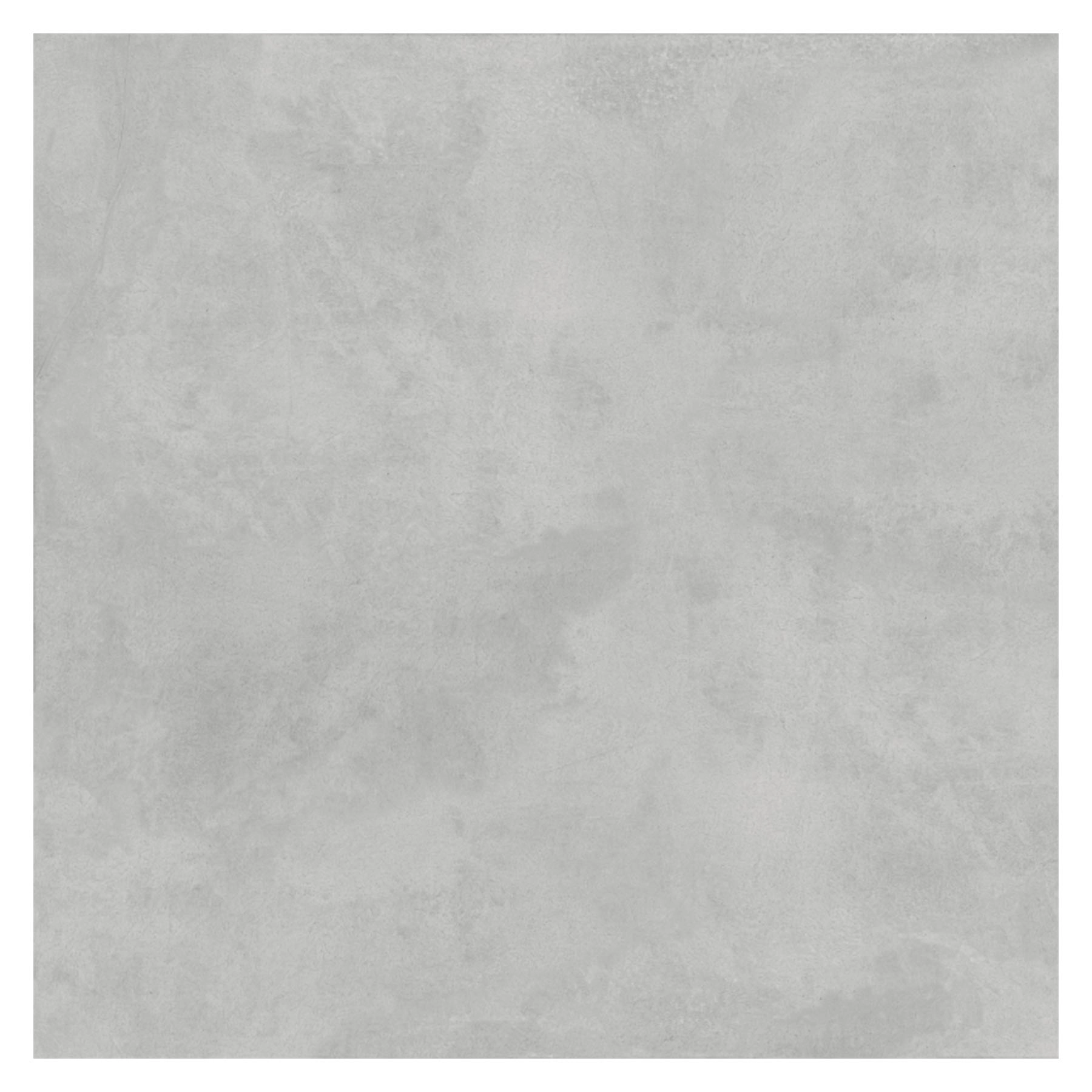 Piso Cerâmico Cimentício Acetinado Borda Arredondada Interno 60,5x60,5cm Nevada Mate 61034 Artens