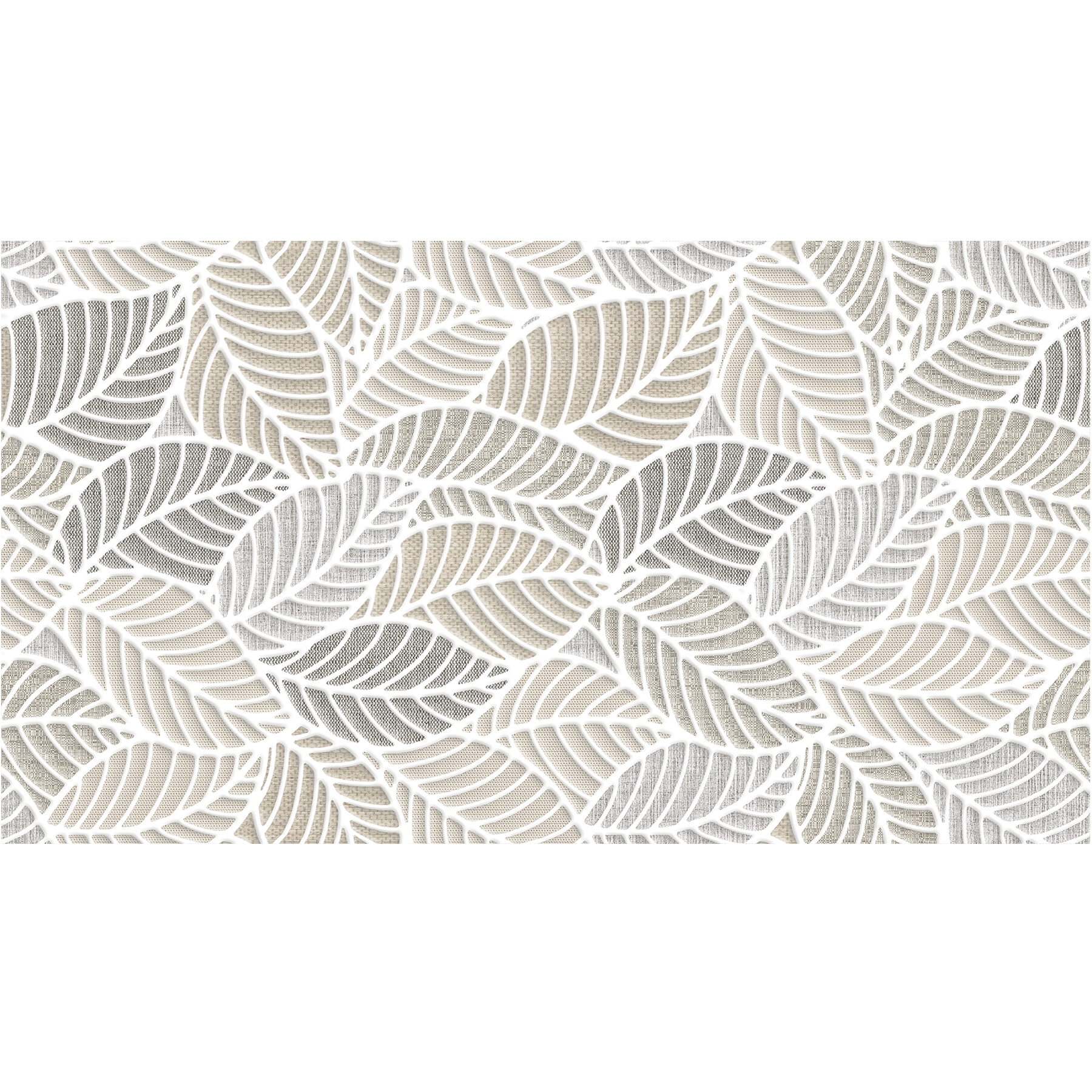 Revestimento para Parede Interna Brilhante Borda Reta Tropical Beige RT57120 33x60cm Embramaco