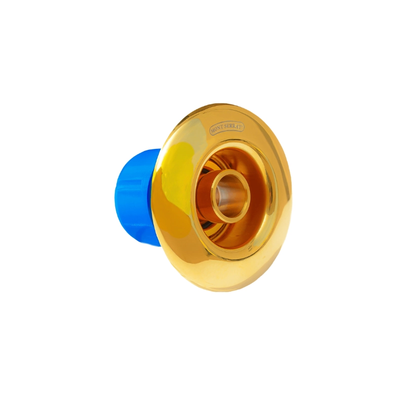 Retorno Redondo Maxx Ouro Gold 50mm Inox 316 Ouro 24k - Mont Serrat
