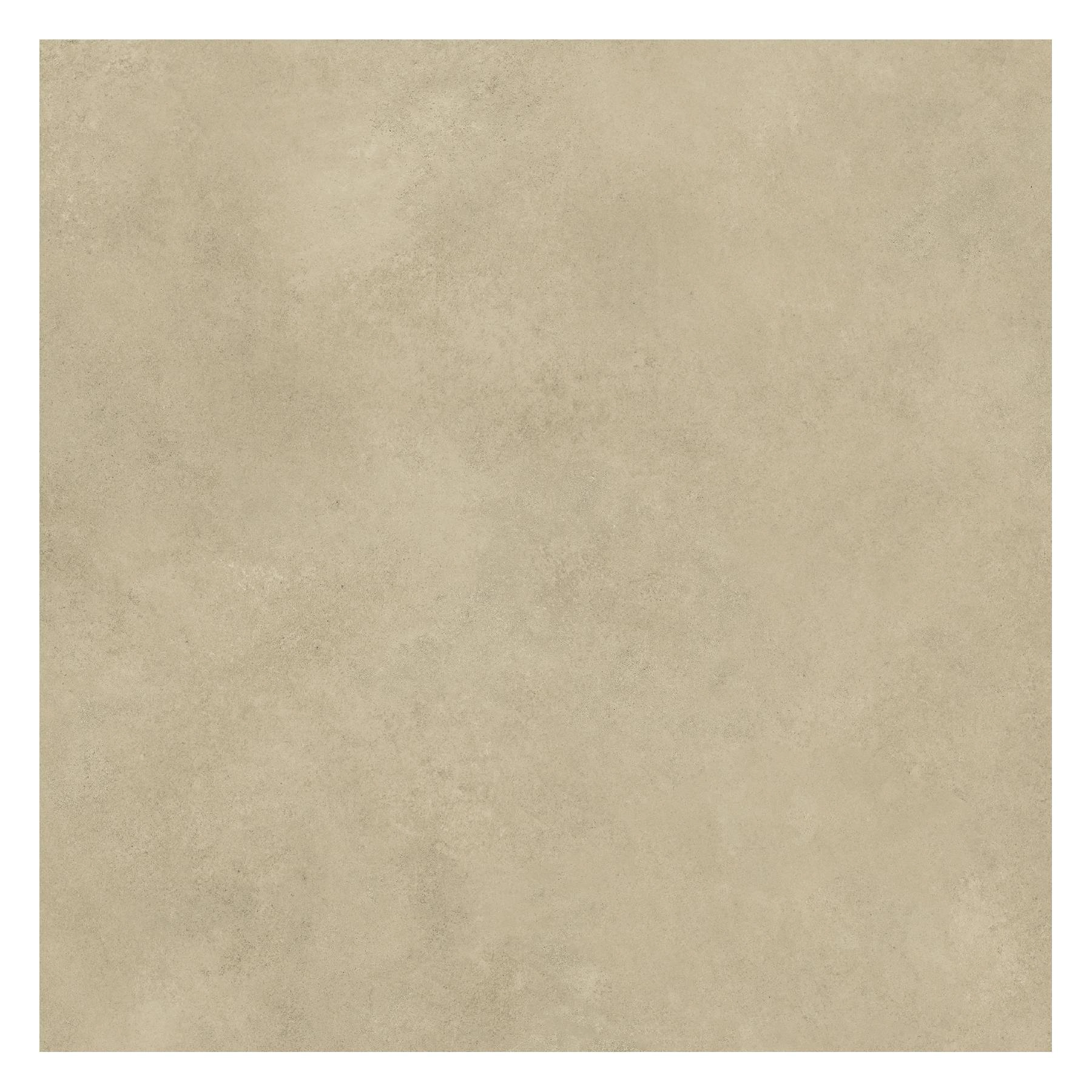 Piso Cerâmico Cimentício Acetinado Borda Reta Interno 86x86cm RT86095 Bege Embramaco