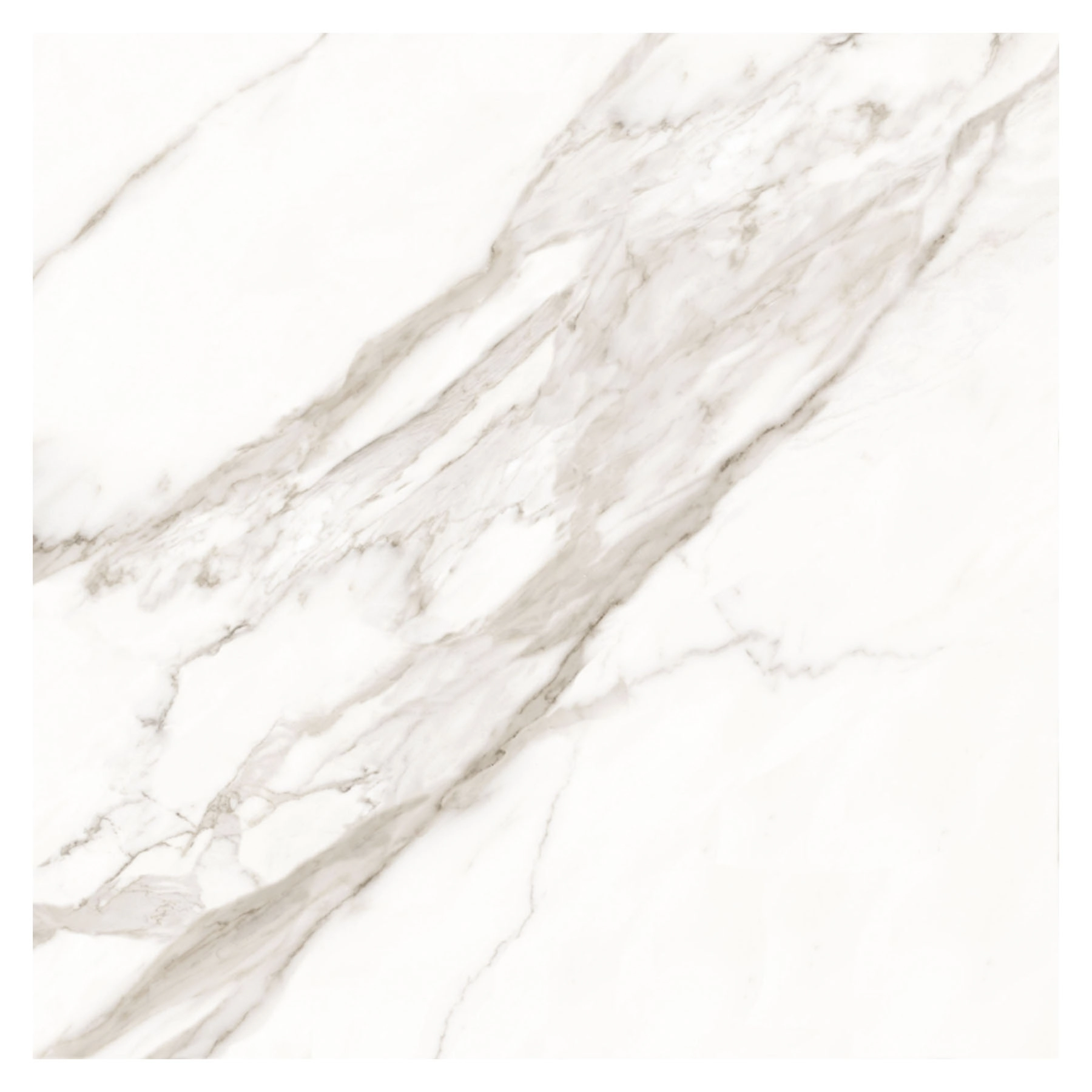 Porcelanato Marmorizado Acetinado Borda Reta Interno 94x94cm Marmo Argos 94002 Embramaco