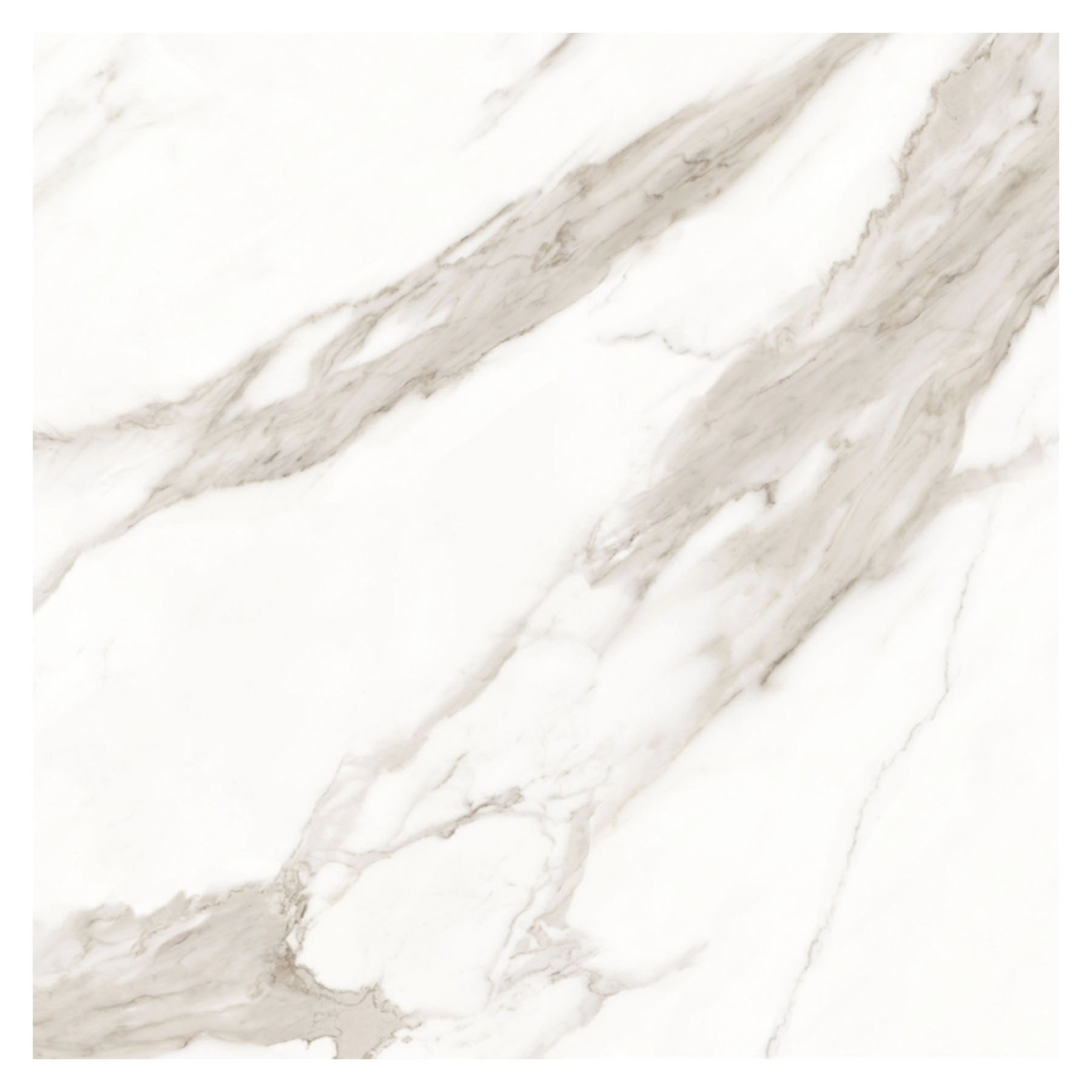 Porcelanato Marmorizado Polido Borda Reta Interno 94x94cm Marmo Argos P94502 Embramaco