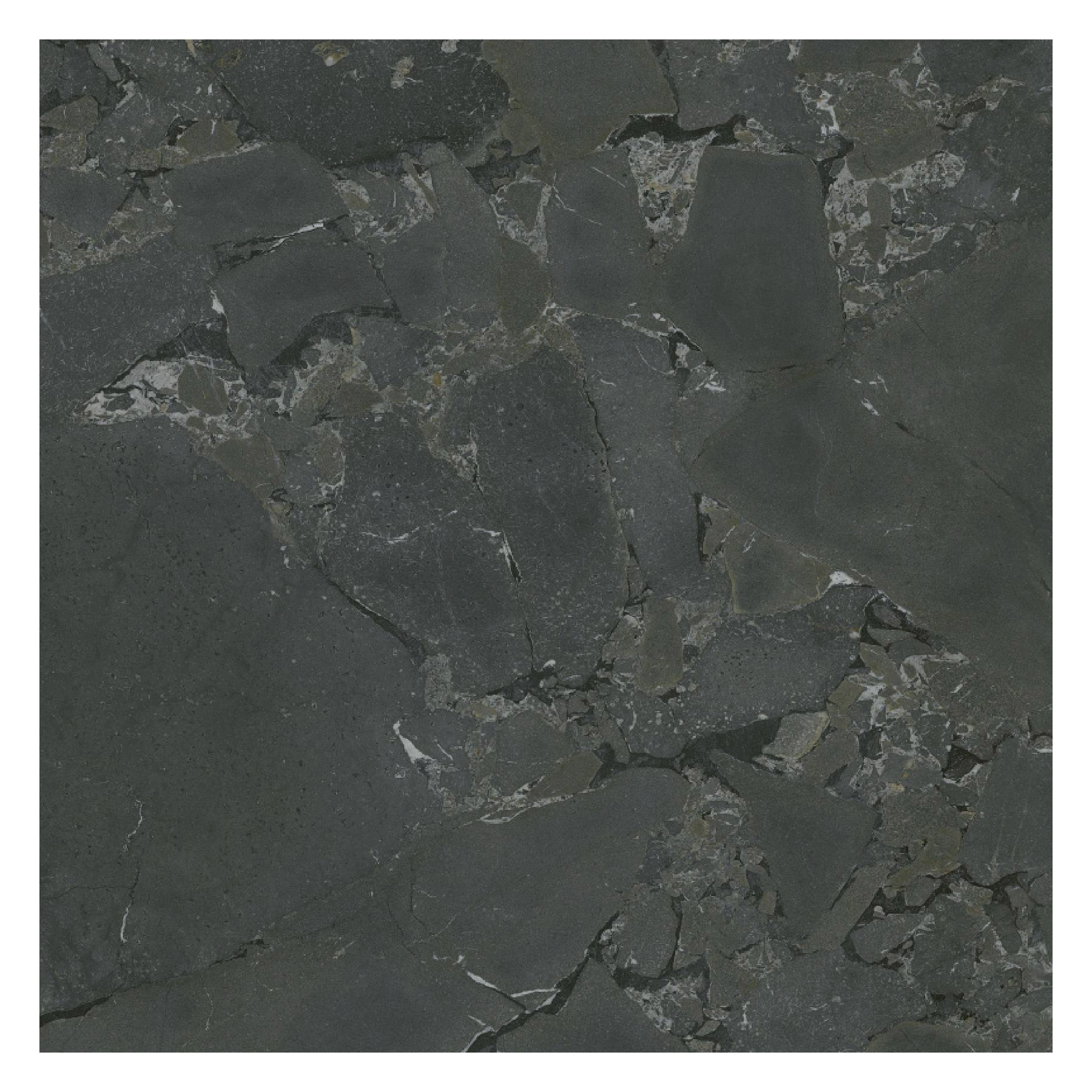 Porcelanato Marmorizado Acetinado Borda Reta Interno 94x94cm 94716 Cinza Embramaco