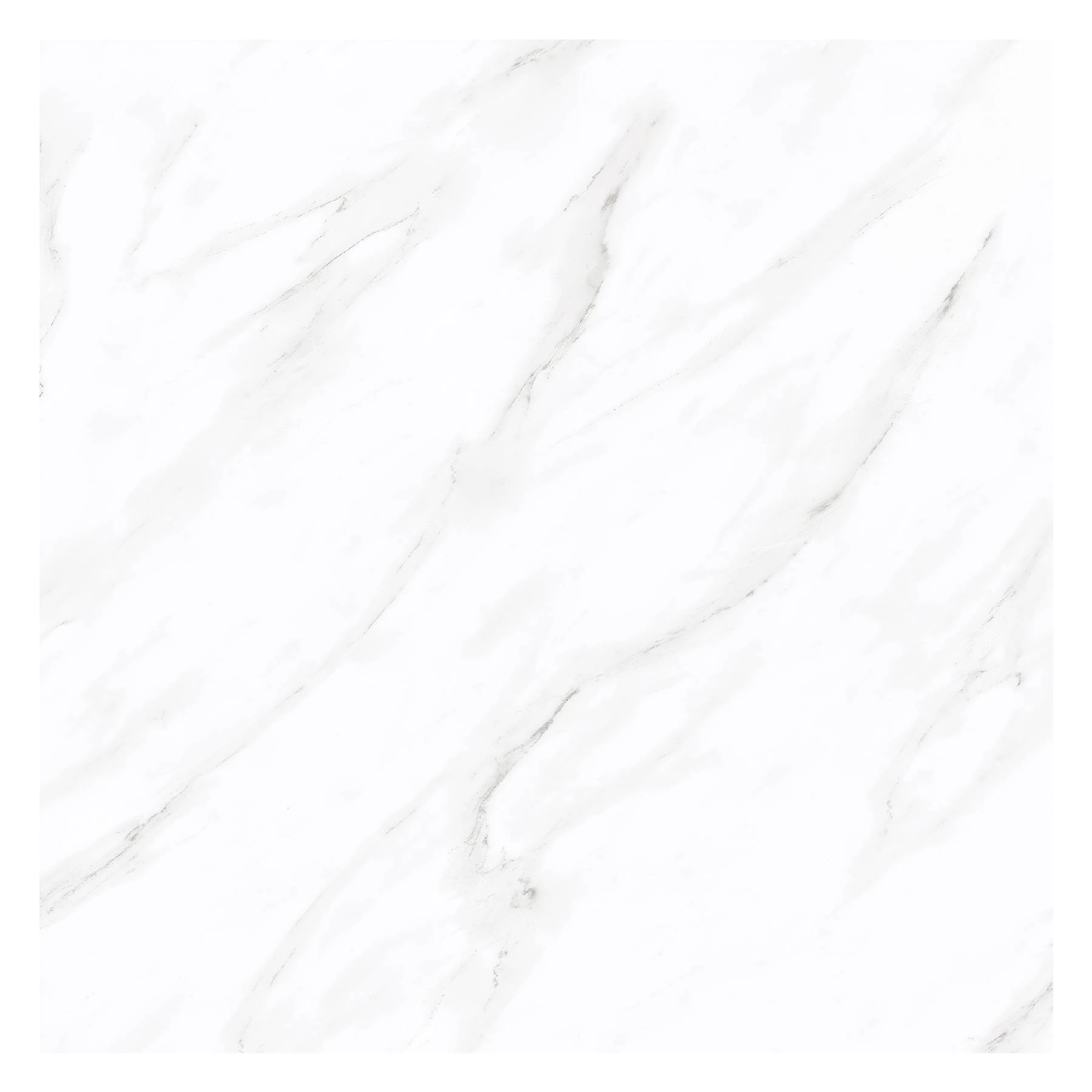Piso Cerâmico Marmorizado Acetinado Borda Reta Interno 86x86cm Mont Blanc RT86005 Embramaco