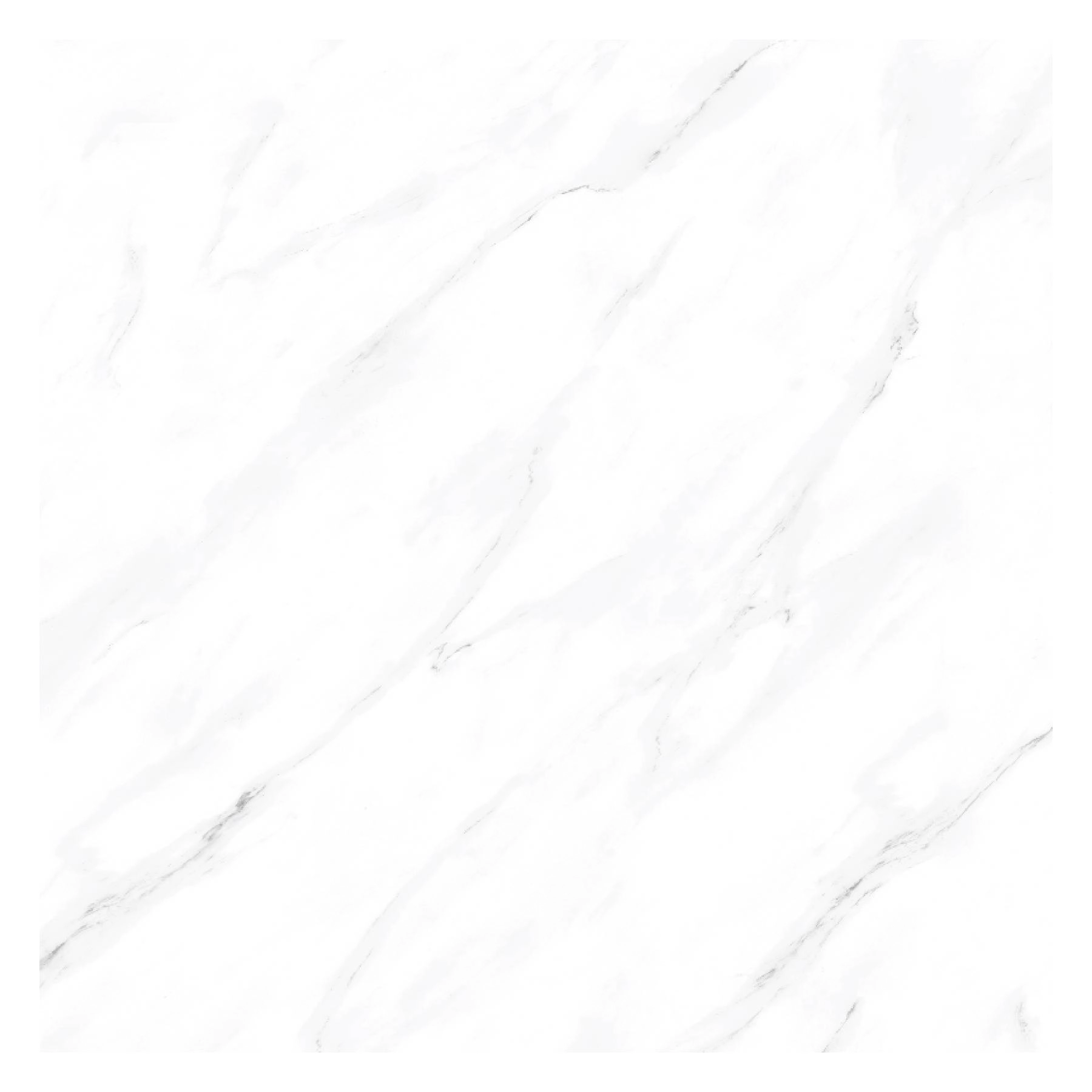 Piso Cerâmico Marmorizado Polido Borda Reta Interno 85x85cm Mont Blanc P85005 Embramaco