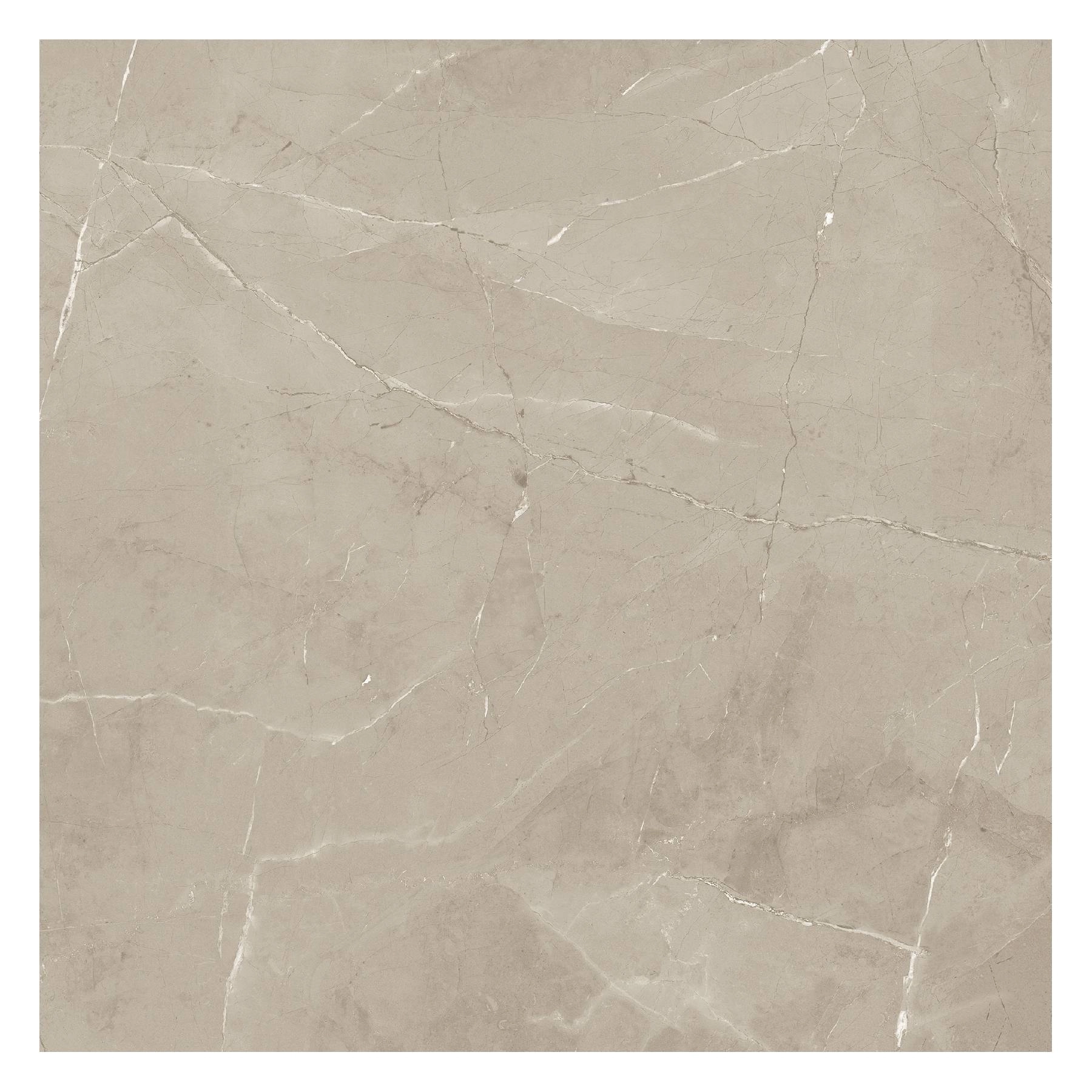 Porcelanato Marmorizado Acetinado Borda Reta Interno 83x83cm 70538 Cinza Embramaco