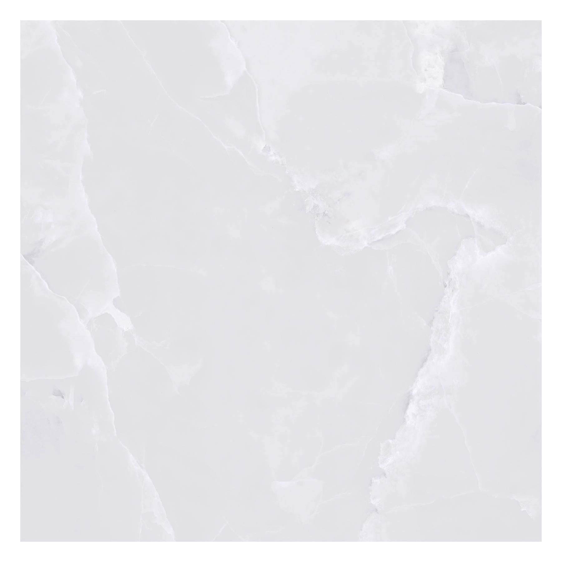 Porcelanato Marmorizado Polido Borda Reta Interno 121x121cm P71011 Cinza Embramaco