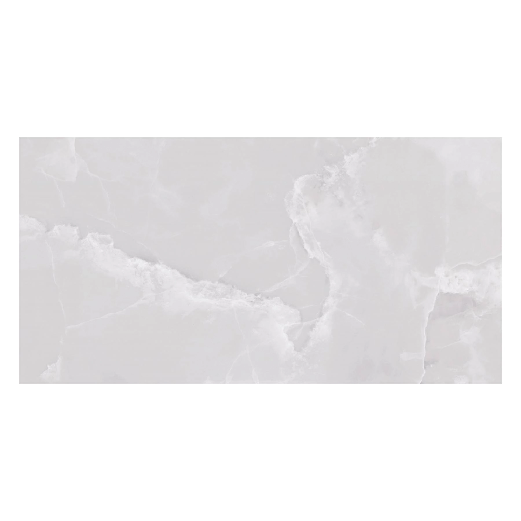 Porcelanato Marmorizado Acetinado Borda Reta Interno 20x122cm 70676 Branco Embramaco