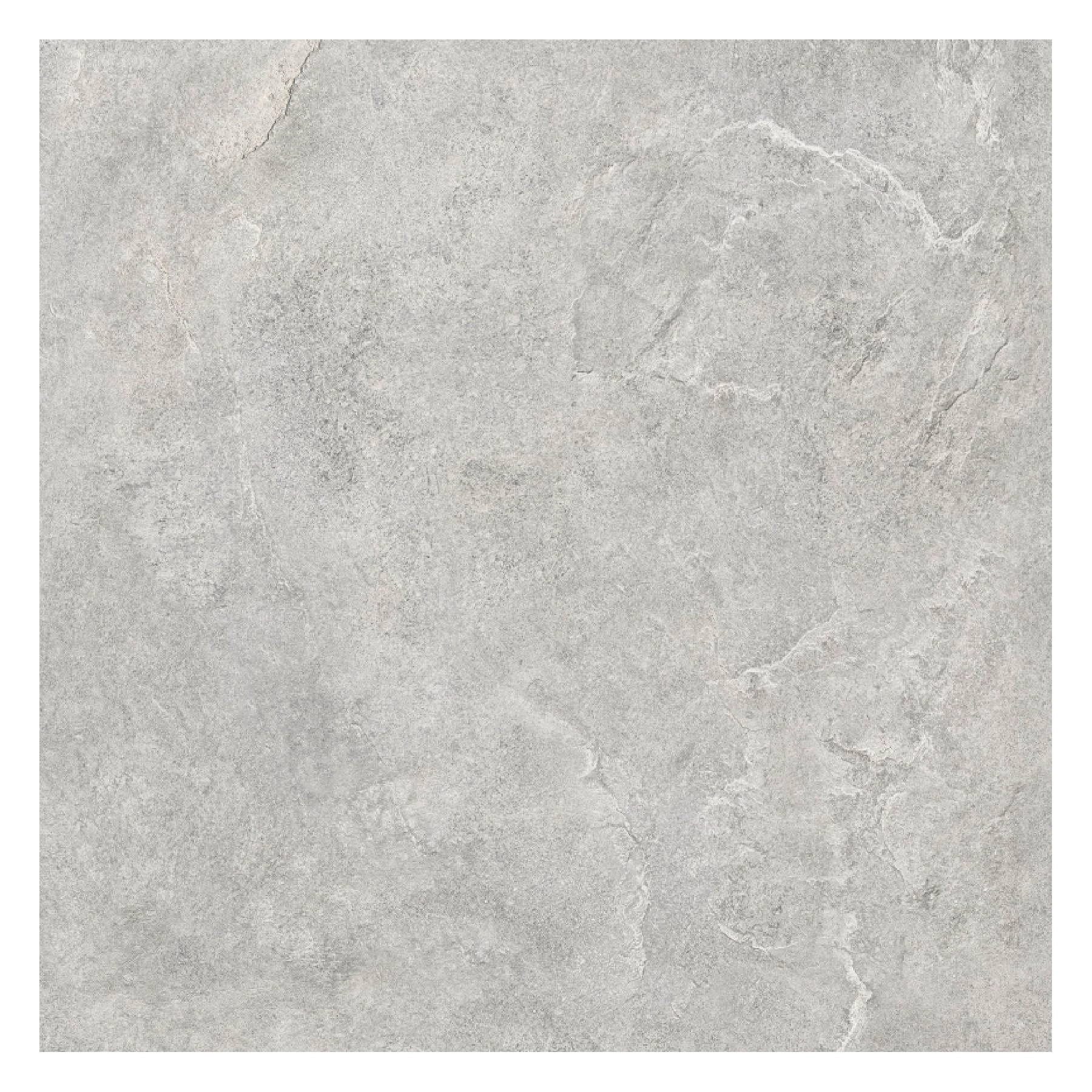 Porcelanato Pedra Borda Reta Externo 83x83cm 70543 Cinza Embramaco