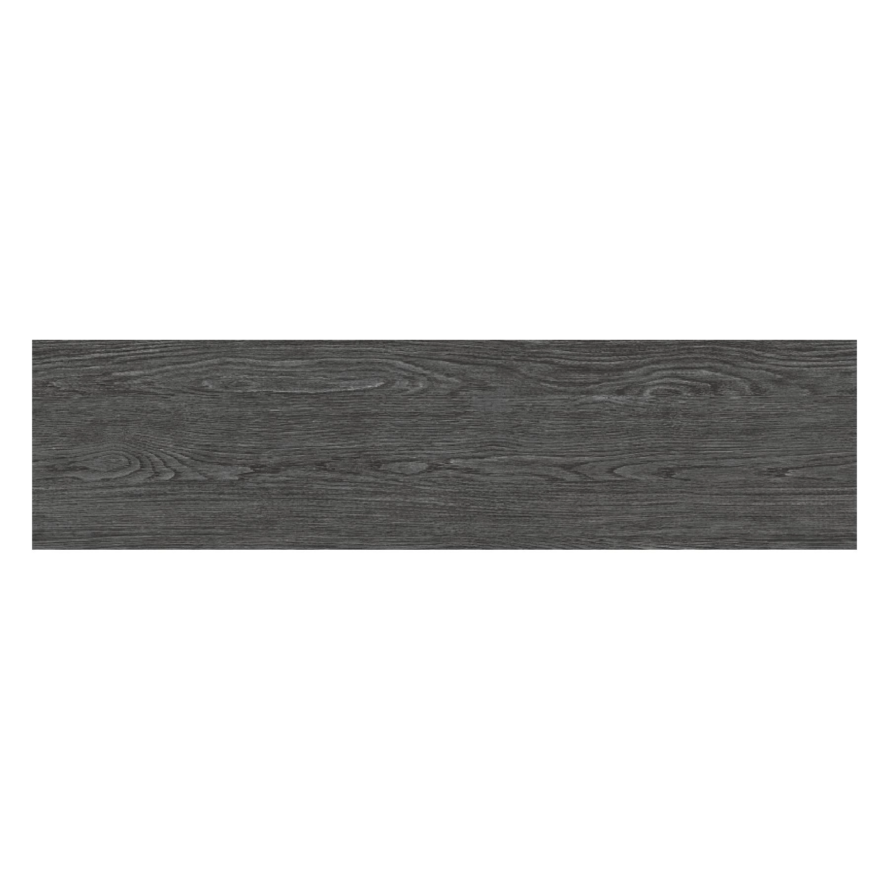 Porcelanato Amadeirado Acetinado Borda Reta Interno 30x120cm 73731 Preto e Marrom Embramaco