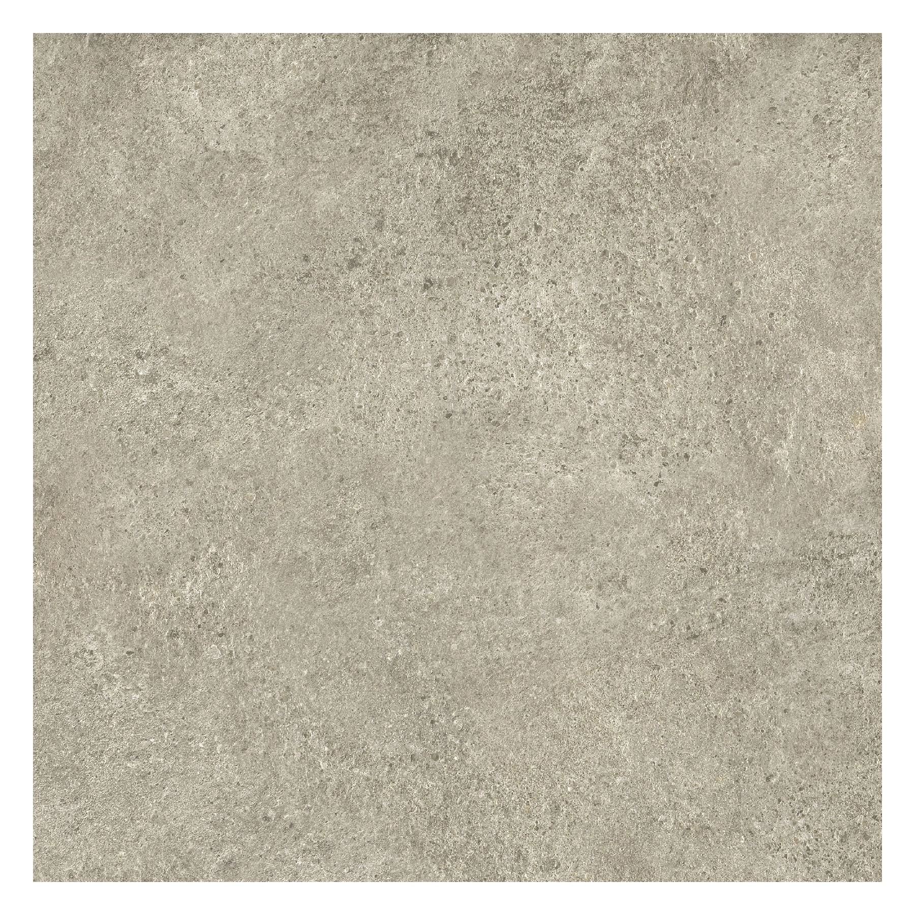Piso Cerâmico Cimentício Borda Reta Externo 60x60cm Basaltina Bege Embramaco
