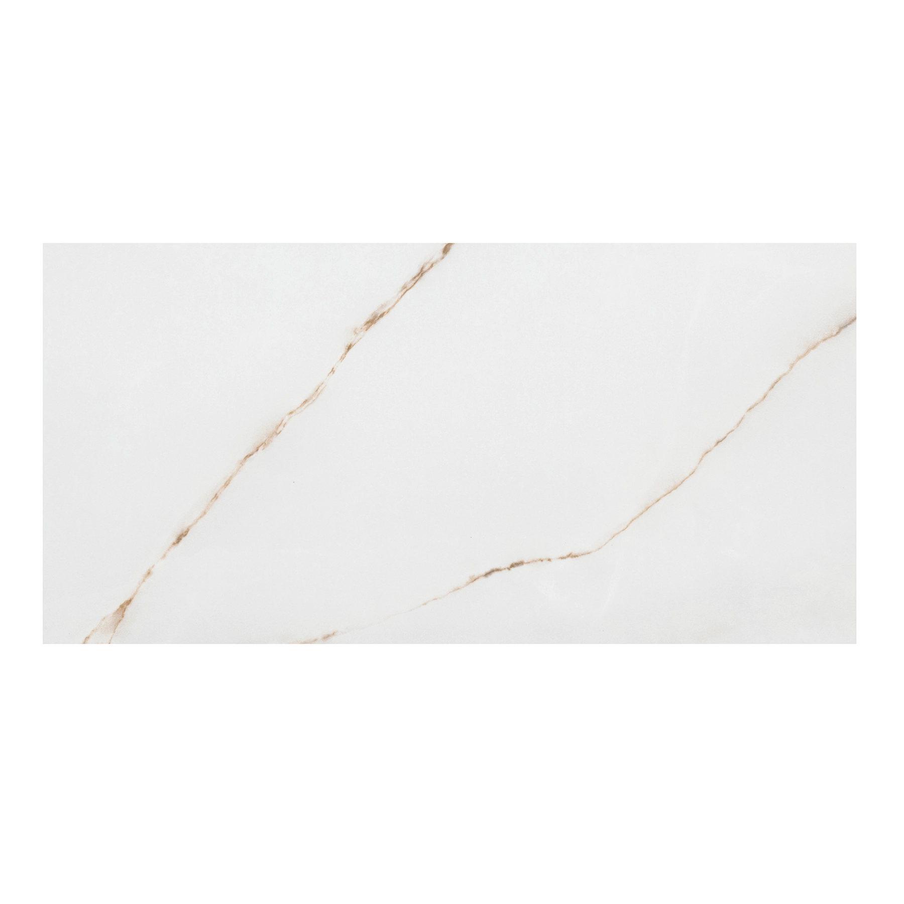 Piso Cerâmico Marmorizado Polido Borda Reta Interno 37x75cm Onix Capri Lux Embramaco