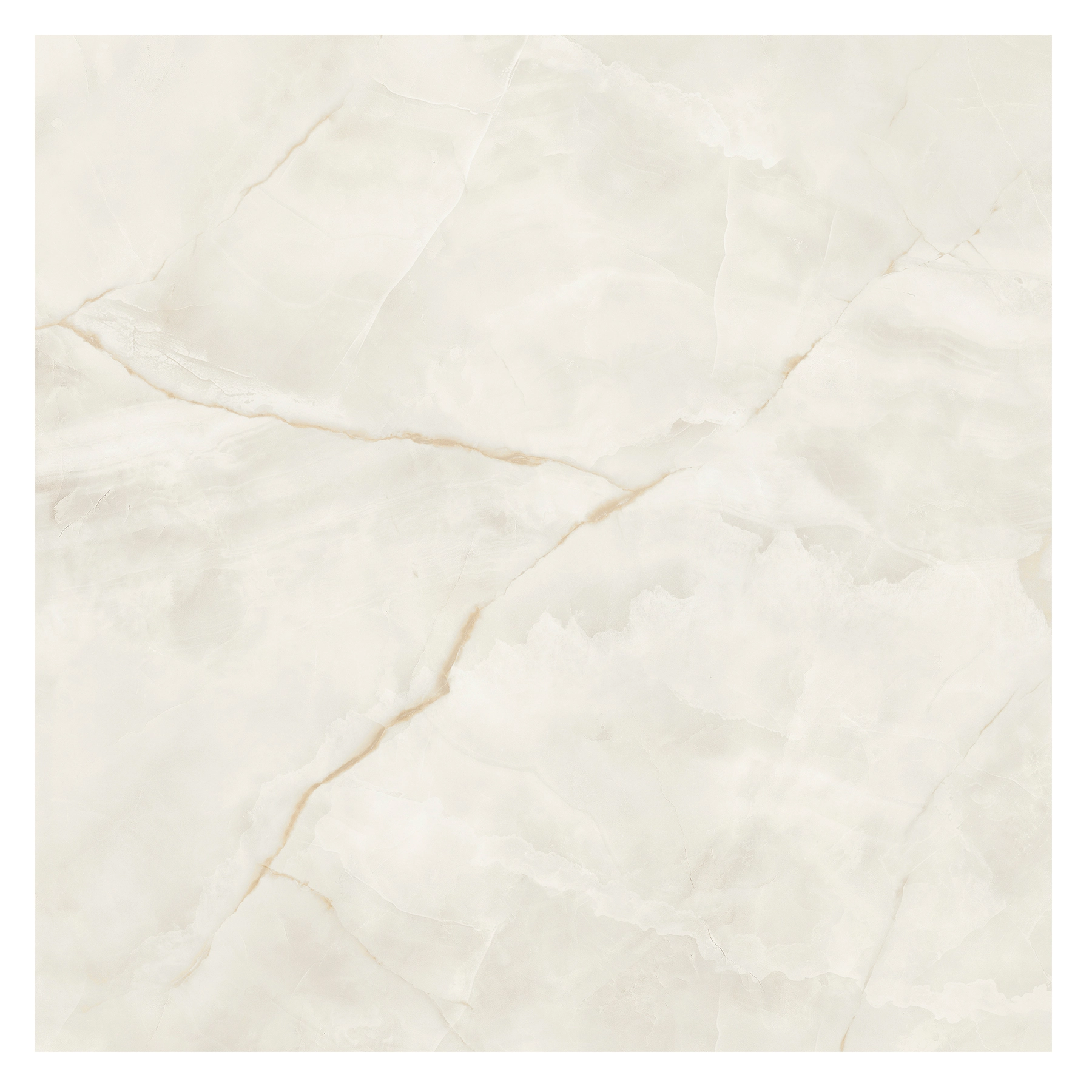 Porcelanato Marmorizado Acetinado Borda Reta Interno 94x94 Ônix Atena Satin Embramaco