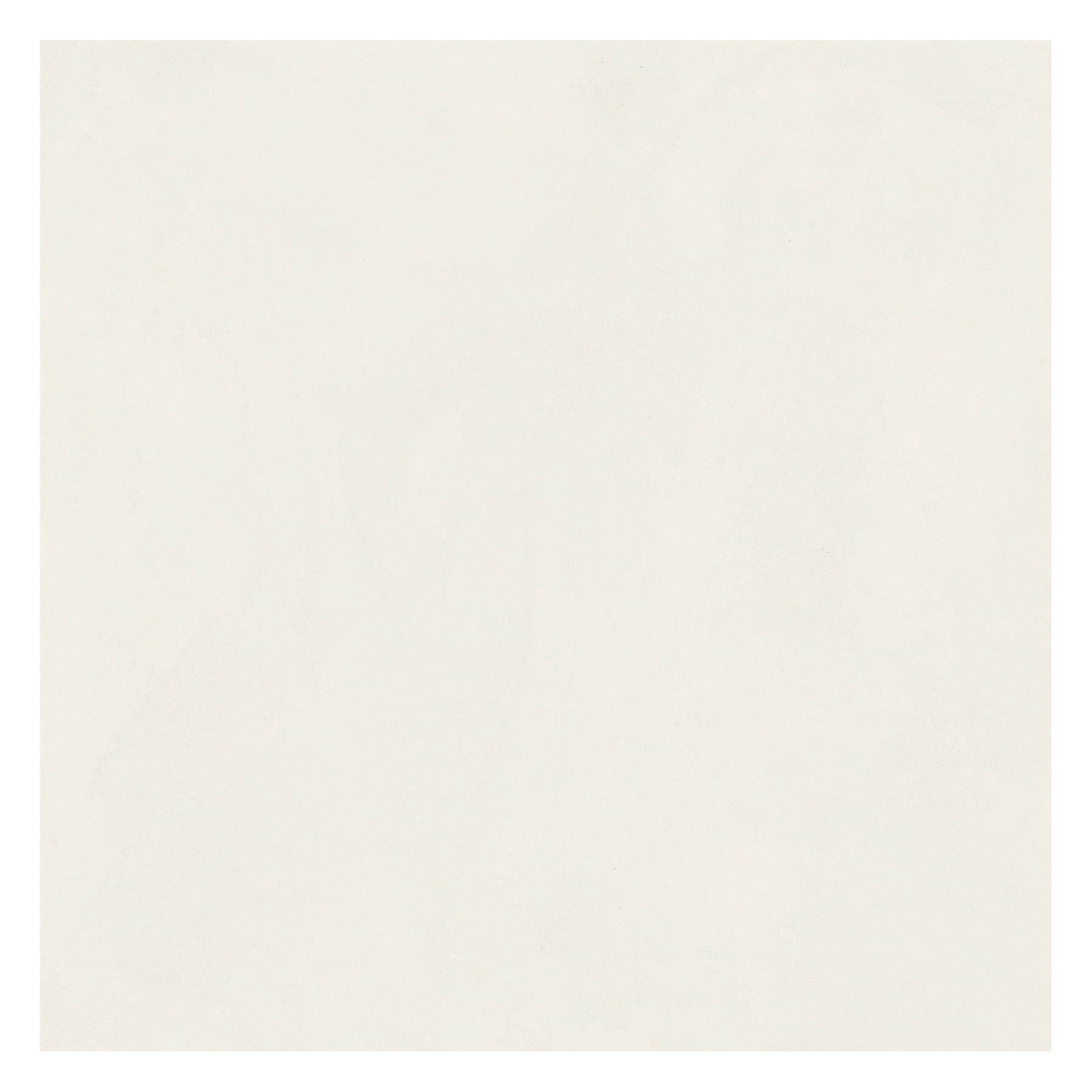 Piso Cerâmico Acetinado Borda Reta Interno 76x76cm Cimentício Off White Embramaco