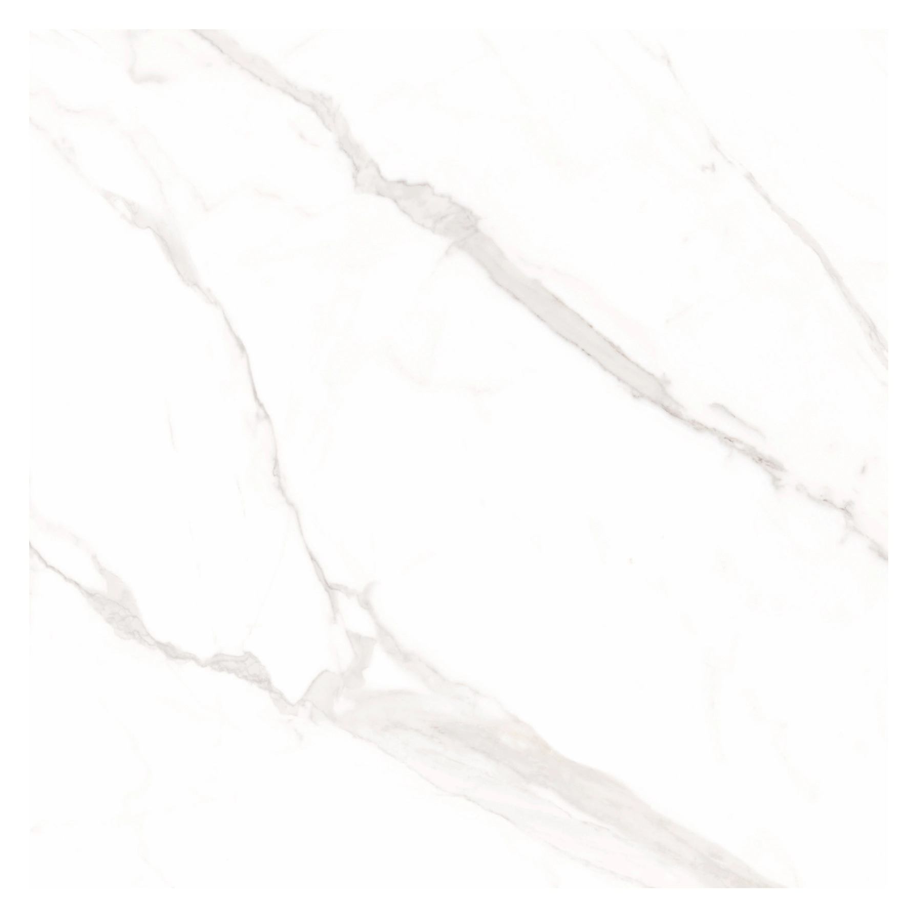 Porcelanato Marmorizado Polido Borda Reta Interno 83x83cm Rimini Carrara Lux Plus Decore