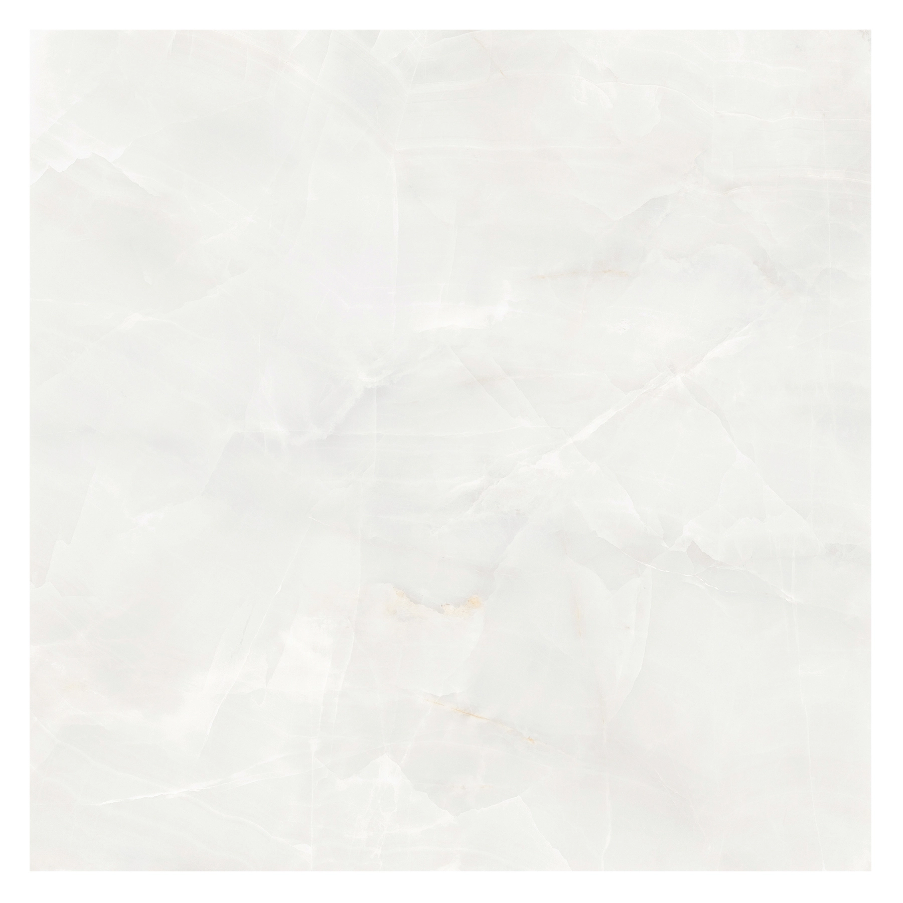 Porcelanato Marmorizado Acetinado Borda Reta Interno 83x83cm Onix Lyon Plus Cinza Decore