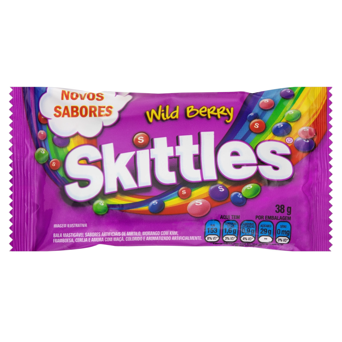Skittles 38g Frutas Silvestres