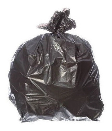 Saco Para Lixo Com Capacidade De 200 Litros Preto 10 Uni