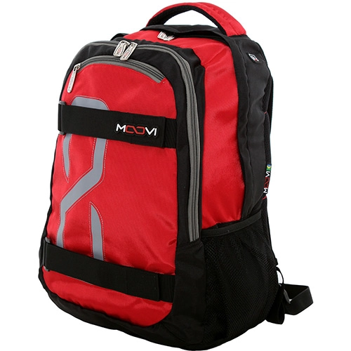 Mochila Casual Vermelha/preta Mo Vp Ju 02 Jump Moovi